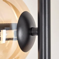 Lampadaire - Verre 15 cm Gastor Ambre, Clair, 3 lumières