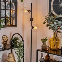 Lampadaire - Verre 15 cm Gastor Clair, 3 lumières