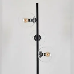 Lampadaire - Verre 15 cm Gastor Clair, 3 lumières