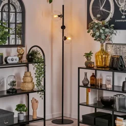 Lampadaire - Verre 15 cm Gastor Clair, 3 lumières
