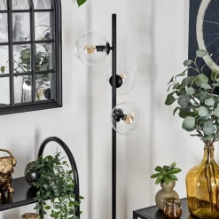 Lampadaire - Verre 15 cm Gastor Clair, 3 lumières