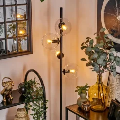 Lampadaire - Verre 15 cm Gastor Clair, 4 lumières
