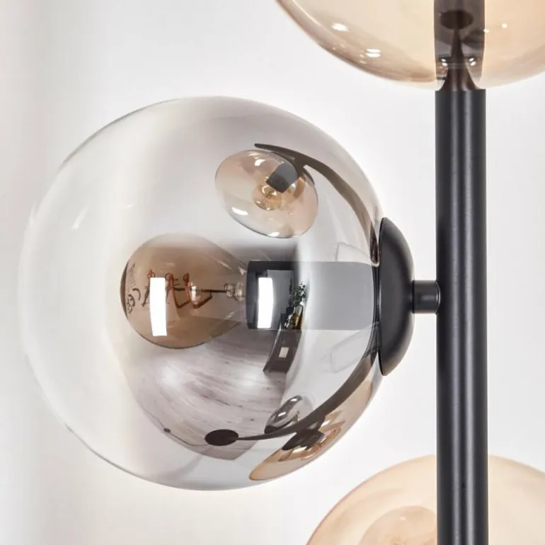 Lampadaire - Verre 15 cm Gastor Ambre, Clair, Fumé, 4 lumières