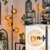 Lampadaire - Verre 15 cm Gastor Ambre, 4 lumières