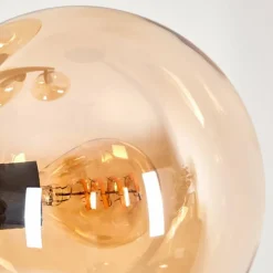 Lampadaire - Verre 15 cm Gastor Ambre, 4 lumières