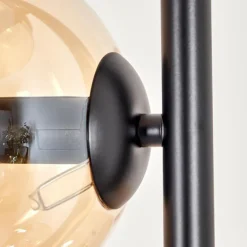 Lampadaire - Verre 15 cm Gastor Ambre, 4 lumières