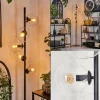 Lampadaire - Verre 15 cm Gastor Clair, 5 lumières