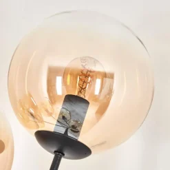 Lampadaire - Verre 15 cm Gastor Ambre, Clair, 5 lumières
