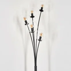 Lampadaire - Verre 15 cm Gastor Clair, 5 lumières