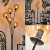 Lampadaire - Verre 15 cm Gastor Ambre, 5 lumières