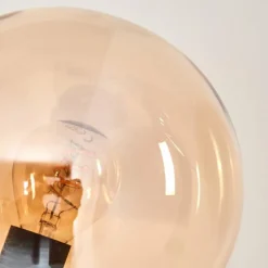Lampadaire - Verre 15 cm Gastor Ambre, 5 lumières