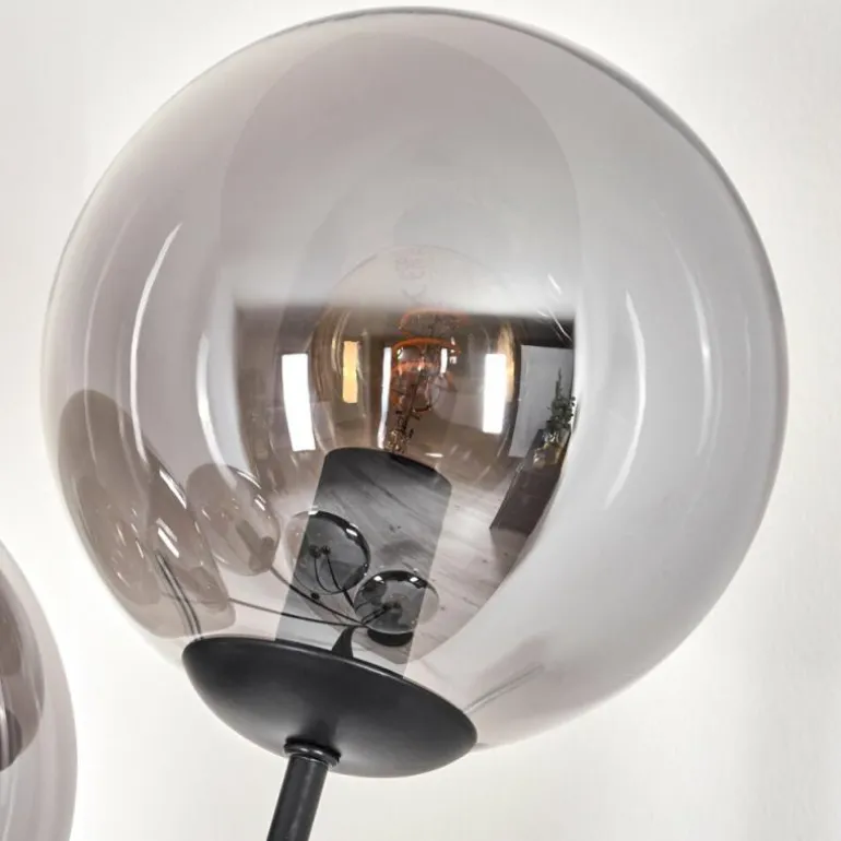 Lampadaire - Verre 15 cm Gastor Fumé, 5 lumières