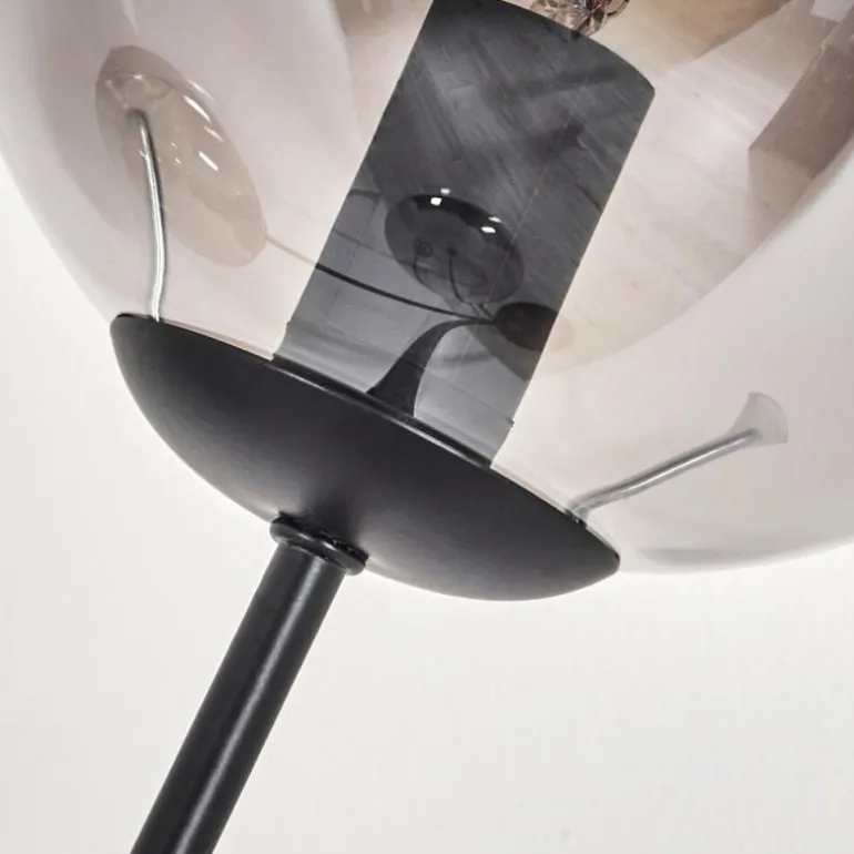 Lampadaire - Verre 15 cm Gastor Fumé, 3 lumières