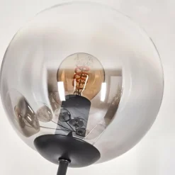 Lampadaire - Verre 15 cm Gastor Clair, Fumé, 6 lumières