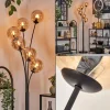 Lampadaire - Verre 15 cm Gastor Ambre, 6 lumières