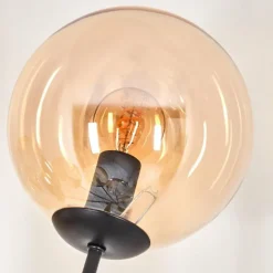 Lampadaire - Verre 15 cm Gastor Ambre, 6 lumières