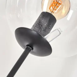 Lampadaire - Verre 15 cm Gastor Clair, 6 lumières