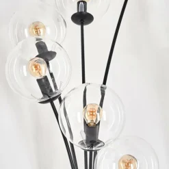 Lampadaire - Verre 15 cm Gastor Clair, 6 lumières