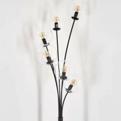 Lampadaire - Verre 15 cm Gastor Clair, 6 lumières