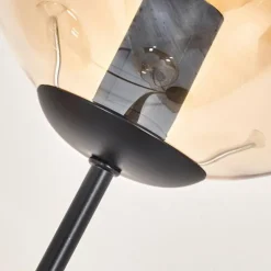 Lampadaire - Verre 15 cm Gastor Ambre, 3 lumières