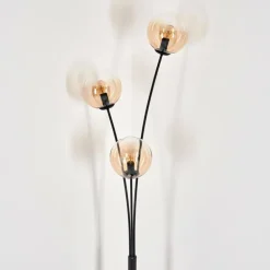 Lampadaire - Verre 15 cm Gastor Ambre, Clair, 3 lumières
