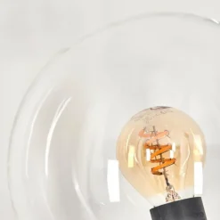 Lampadaire - Verre 15 cm Gastor Clair, 3 lumières