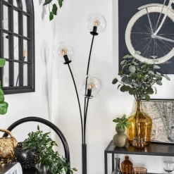 Lampadaire - Verre 15 cm Gastor Clair, 3 lumières