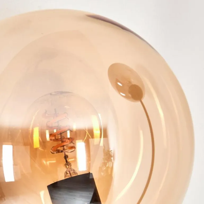 Lampadaire - Verre 15 cm Gastor Ambre, Clair, Fumé, 3 lumières