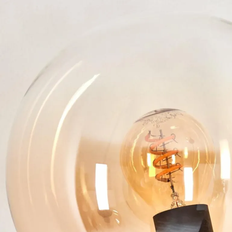 Lampadaire - Verre 15 cm Gastor Ambre, Clair, Fumé, 3 lumières
