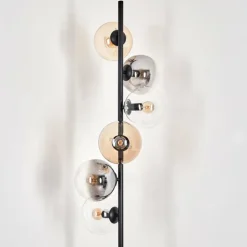 Lampadaire - Verre 15 cm Gastor Ambre, Clair, Fumé, 6 lumières