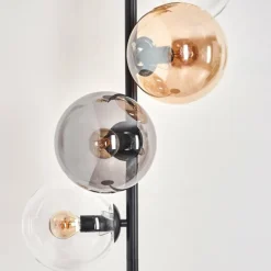 Lampadaire - Verre 15 cm Gastor Ambre, Clair, Fumé, 6 lumières