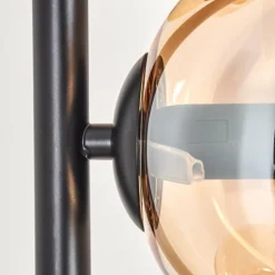 Lampadaire - Verre 15 cm Gastor Ambre, Clair, 6 lumières
