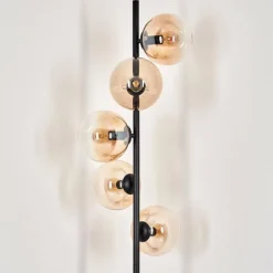 Lampadaire - Verre 15 cm Gastor Ambre, Clair, 5 lumières