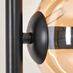 Lampadaire - Verre 15 cm Gastor Ambre, 5 lumières