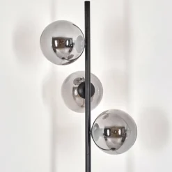 Lampadaire - Verre 15 cm Gastor Fumé, 3 lumières