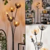 Lampadaire - Verre 15 cm Gastor Ambre, Clair, Fumé, 5 lumières