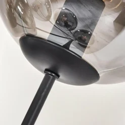 Lampadaire - Verre 15 cm Gastor Clair, Fumé, 5 lumières