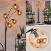 Lampadaire - Verre 15 cm Gastor Ambre, 5 lumières