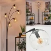 Lampadaire - Verre 15 cm Koyoto Clair, 5 lumières