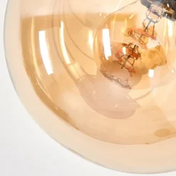 Lampadaire - Verre 15 cm Koyoto Ambre, Clair, Fumé, 5 lumières