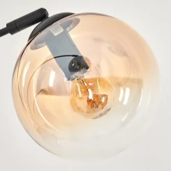 Lampadaire - Verre 15 cm Koyoto Ambre, Clair, Fumé, 5 lumières