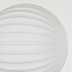 Lampadaire - Verre 12 cm Remaisnil Blanc, 3 lumières