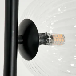 Lampadaire - Verre 15 cm Remaisnil Clair, 3 lumières
