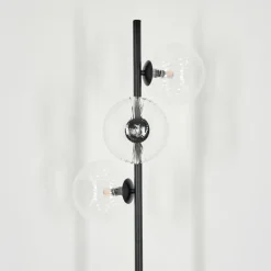 Lampadaire - Verre 15 cm Remaisnil Clair, 3 lumières