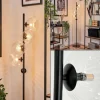 Lampadaire - Verre 15 cm Remaisnil Clair, 5 lumières