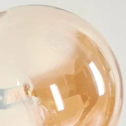 Lampadaire - Verre 15 cm Remaisnil Ambre, Fumé, 3 lumières