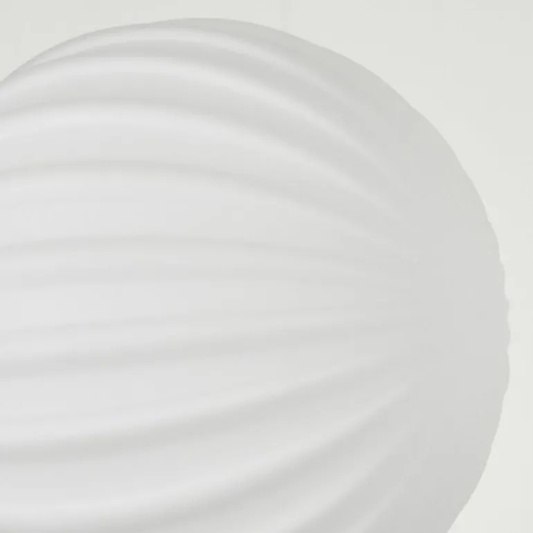 Lampadaire - Verre 10 cm Remaisnil Blanc, 5 lumières