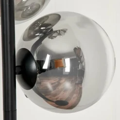 Lampadaire - Verre 15 cm Remaisnil Clair, Fumé, 6 lumières