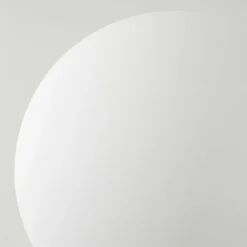 Lampadaire - Verre 10 cm Remaisnil Blanc, 3 lumières