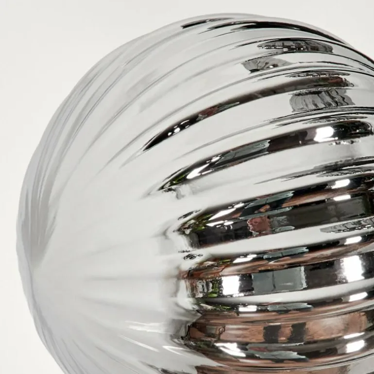 Lampadaire - Verre 10 cm Remaisnil Fumé, 5 lumières
